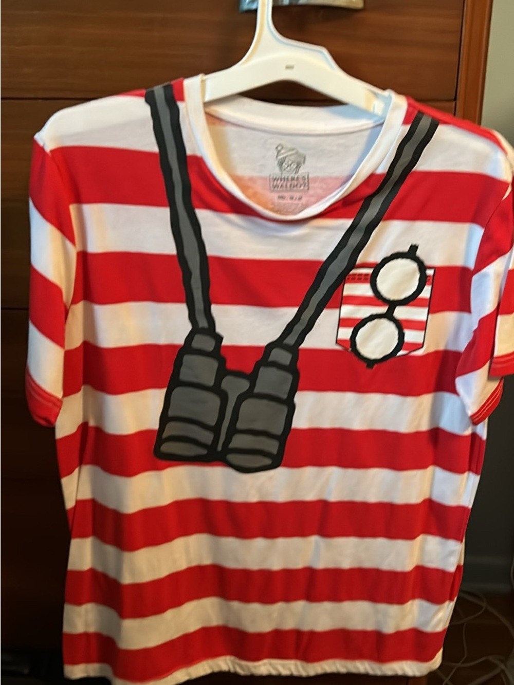 Where”s Waldo shirt and beanie